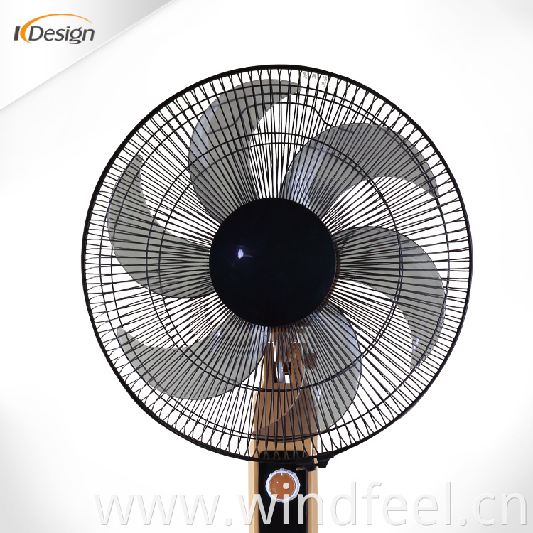 Top 16 inch colorful fixed rated pedestal fan low price good sale characteristic 6 blade pedestal fans